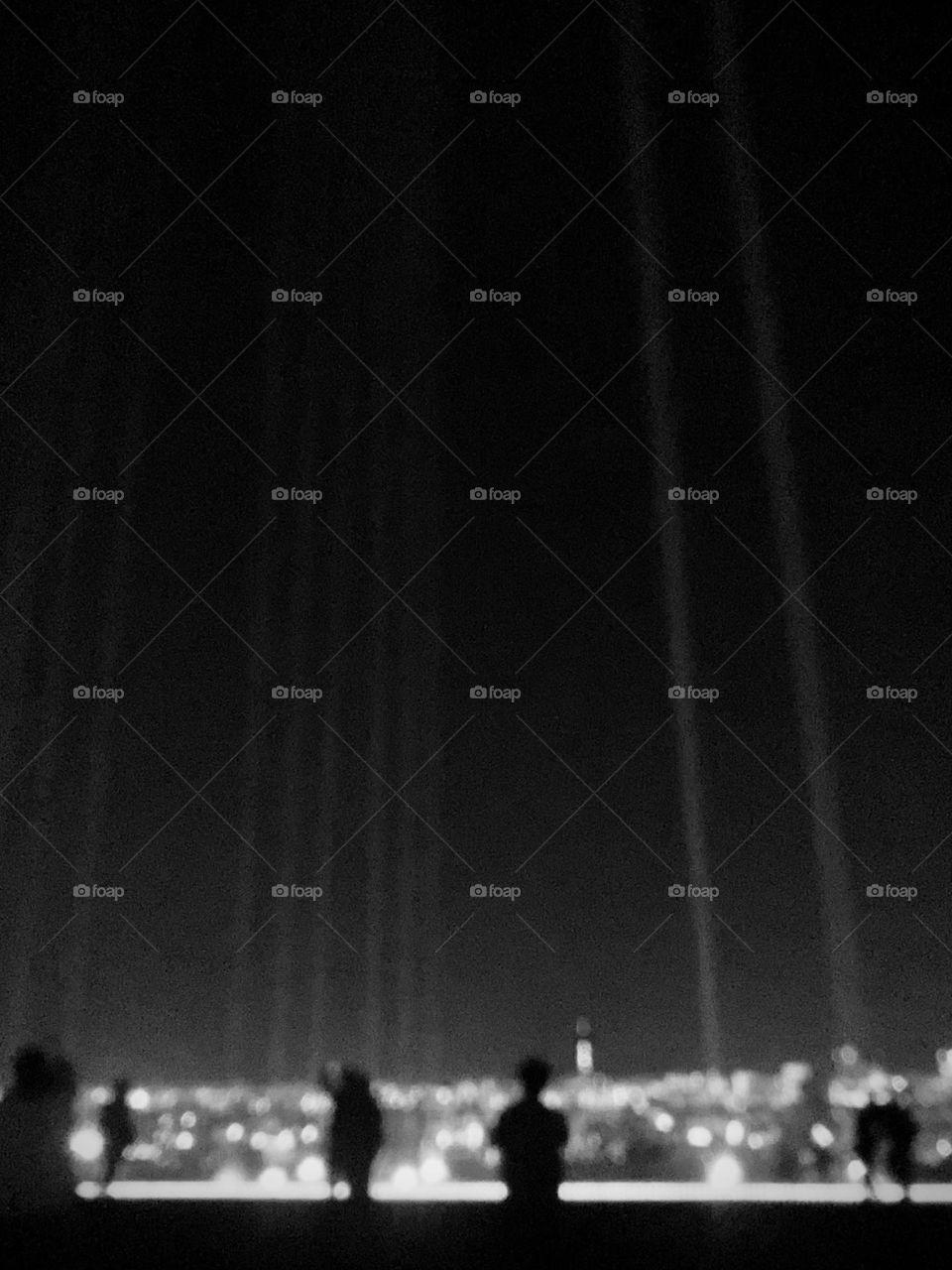 Roof top view in the city