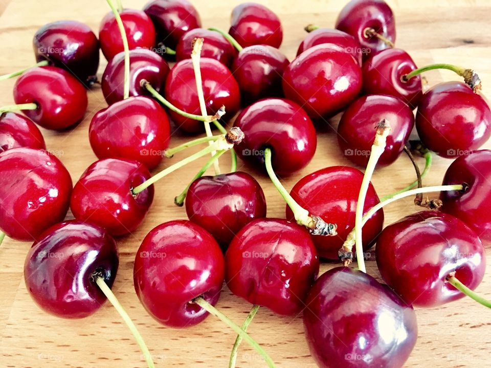 Cherries, Summer, Fruit, Red, Color, Love