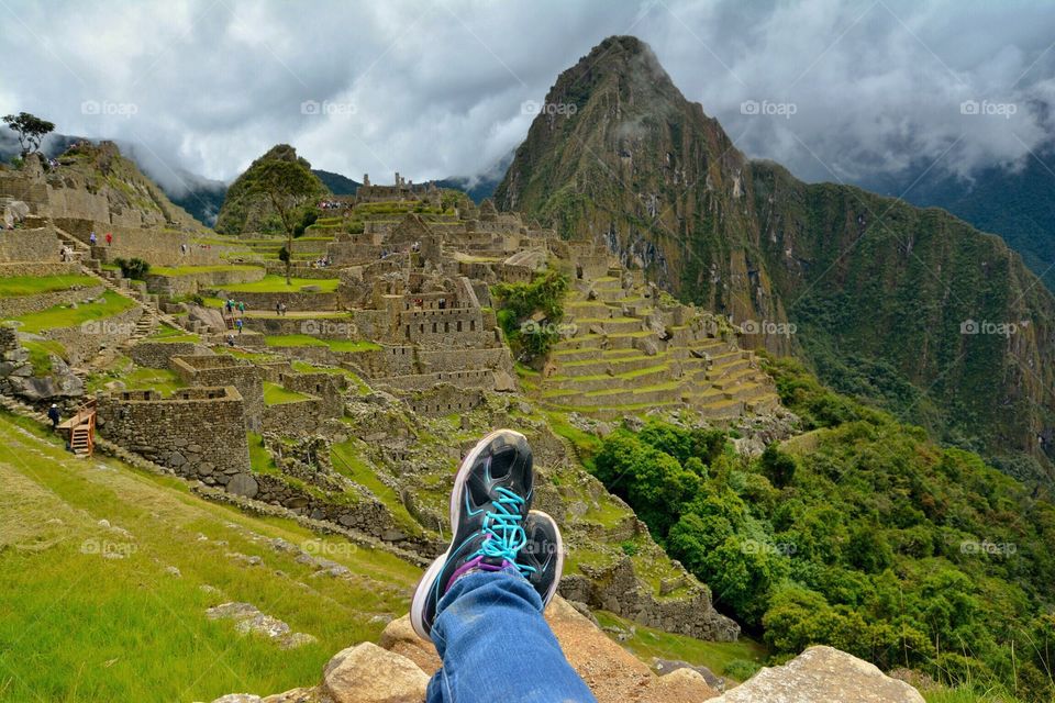 Hiking in Machu Picchu