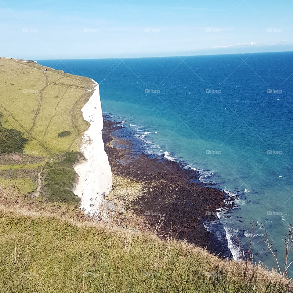White cliffs