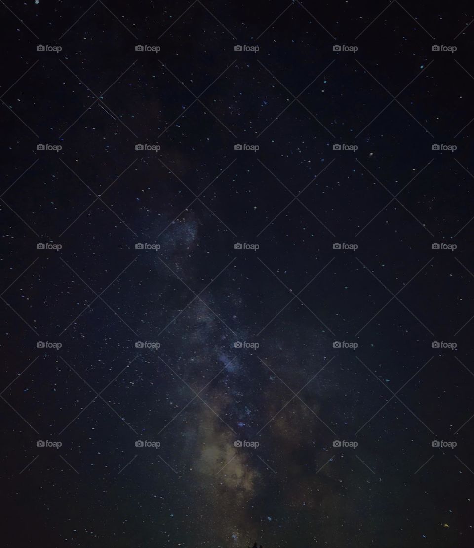 This is the Milky Way that I took at the beginning of summer. In the winter, we will see a different view of this galaxy. I added color for effect to illuminate how unique it really is.