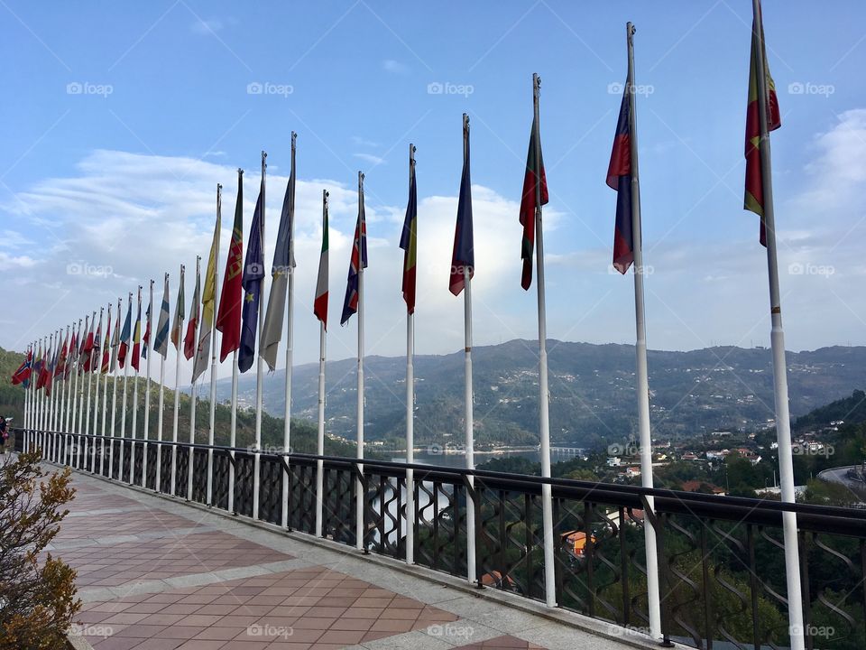 Flags from all over the world 