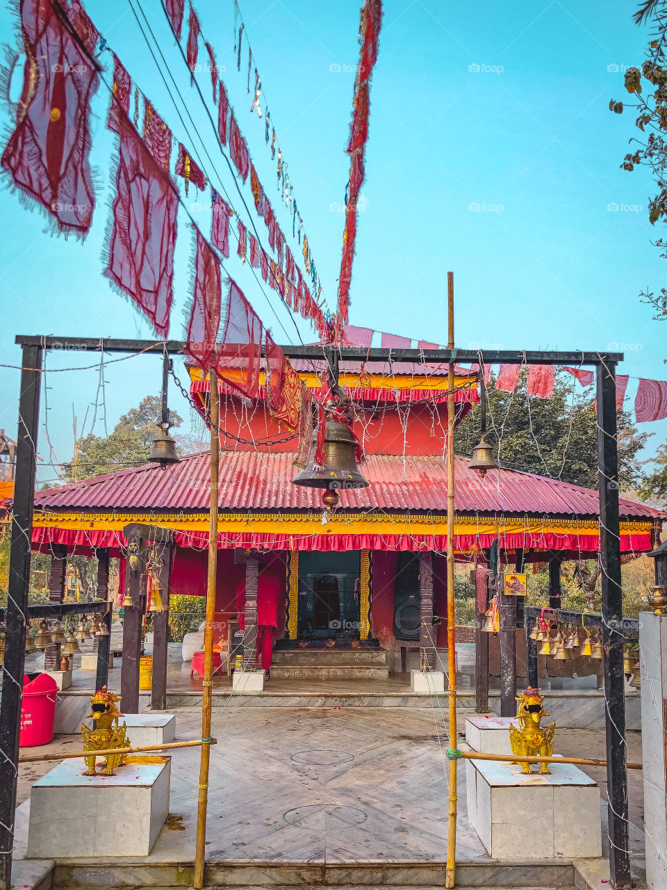 Jutpani kalika mandir in Chitwan ,nepal