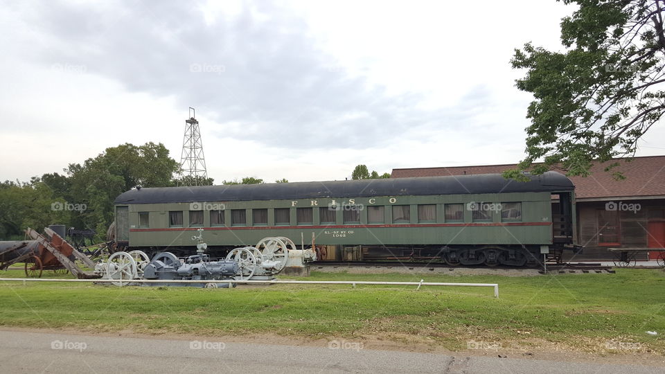 Small town memories of a time long past. Train no longer comes through our small town.