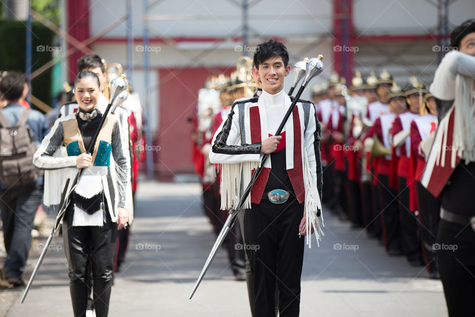 Drum major parade 