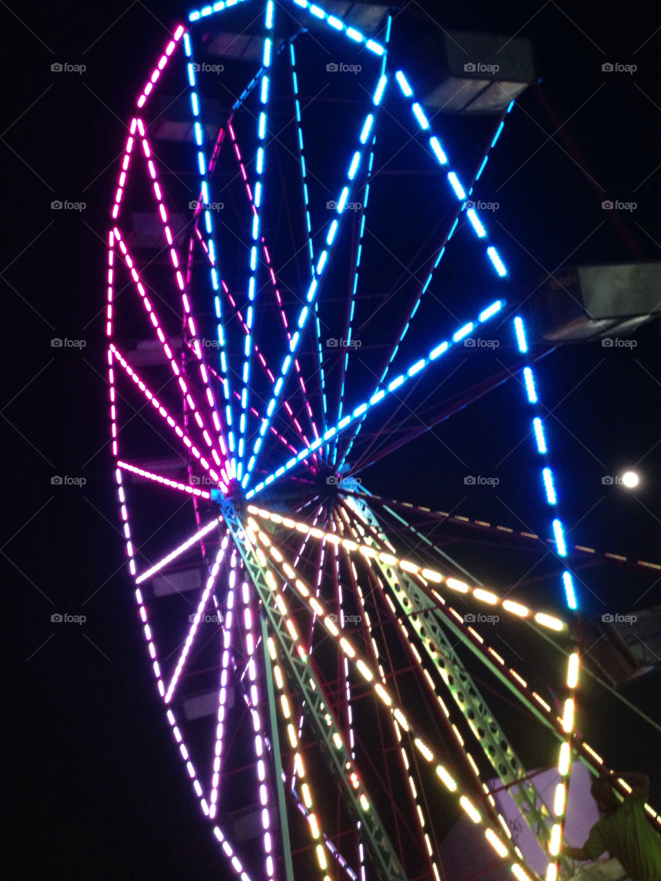 ferris wheel fun lights by walbam