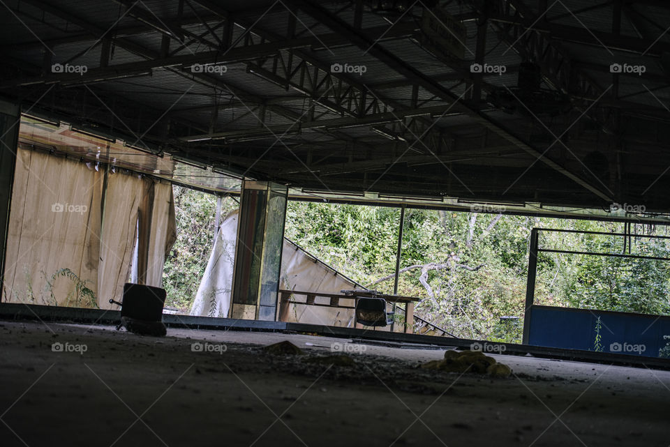 Greenland abandoned amusement park