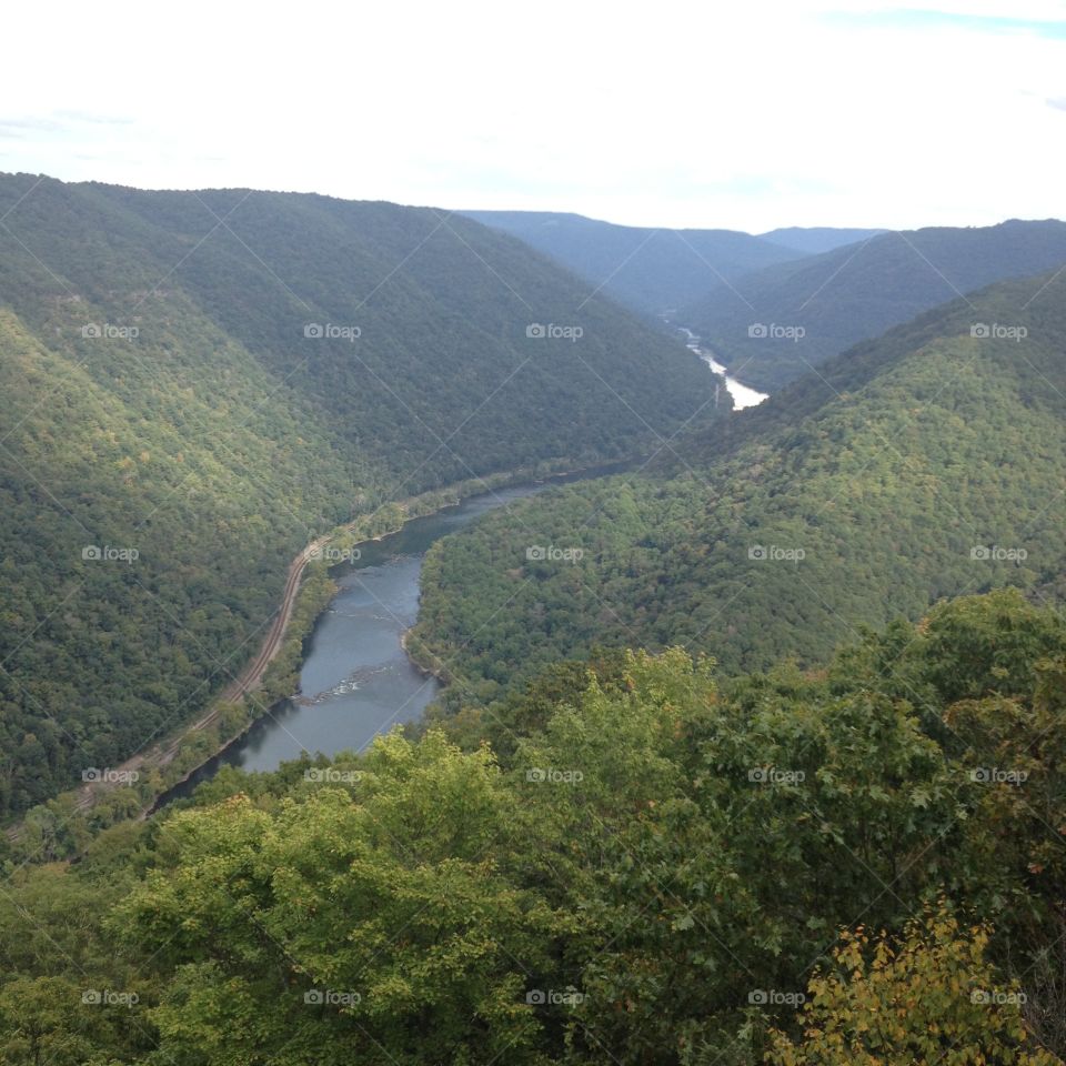 The New River in WV 
