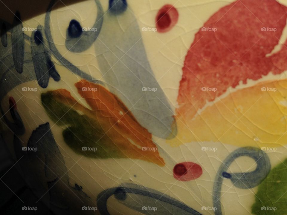 Multicolor background a slight not cracked with age