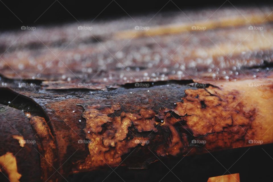 rusty surface