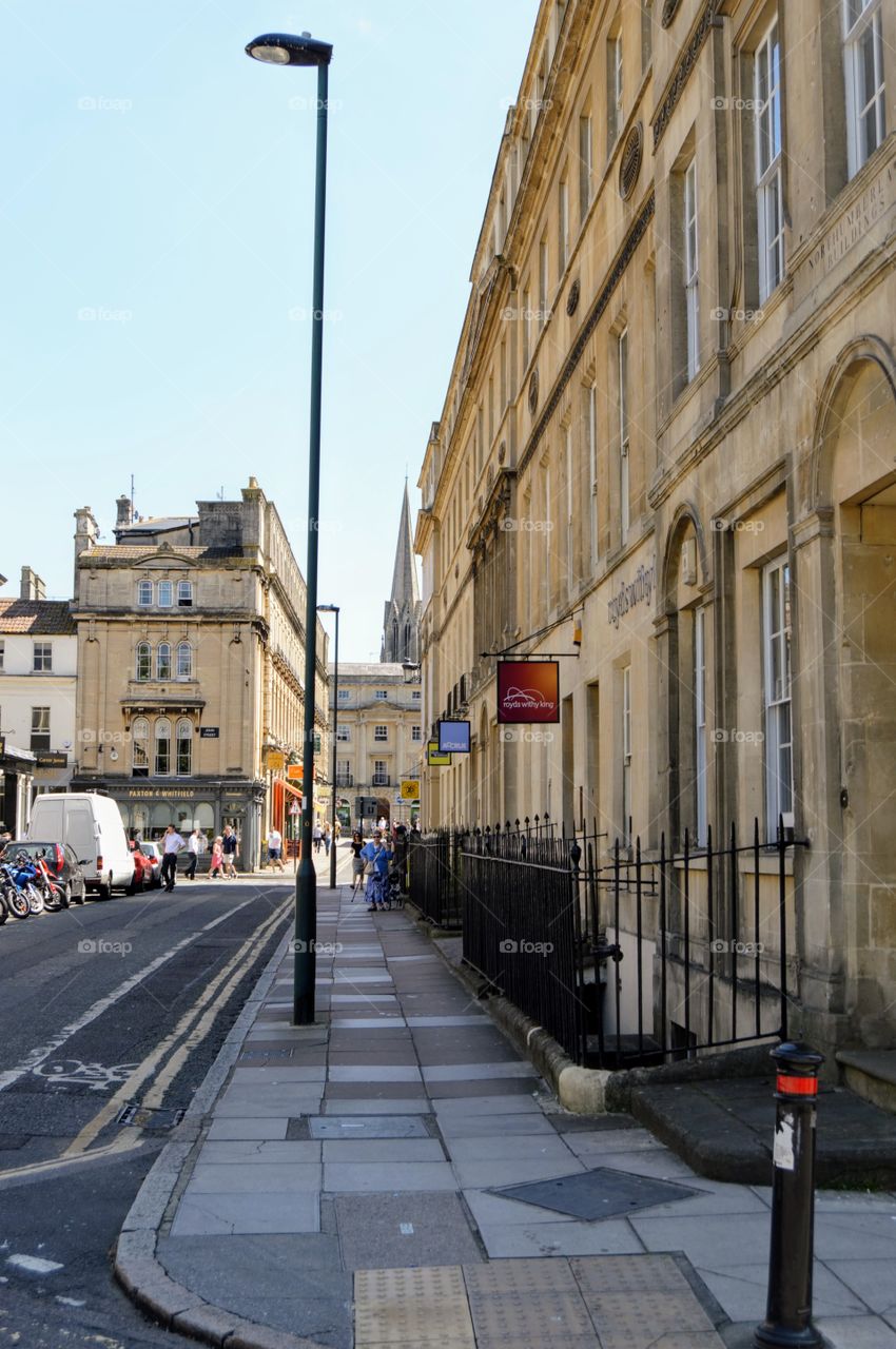 The Bright streets of Bath