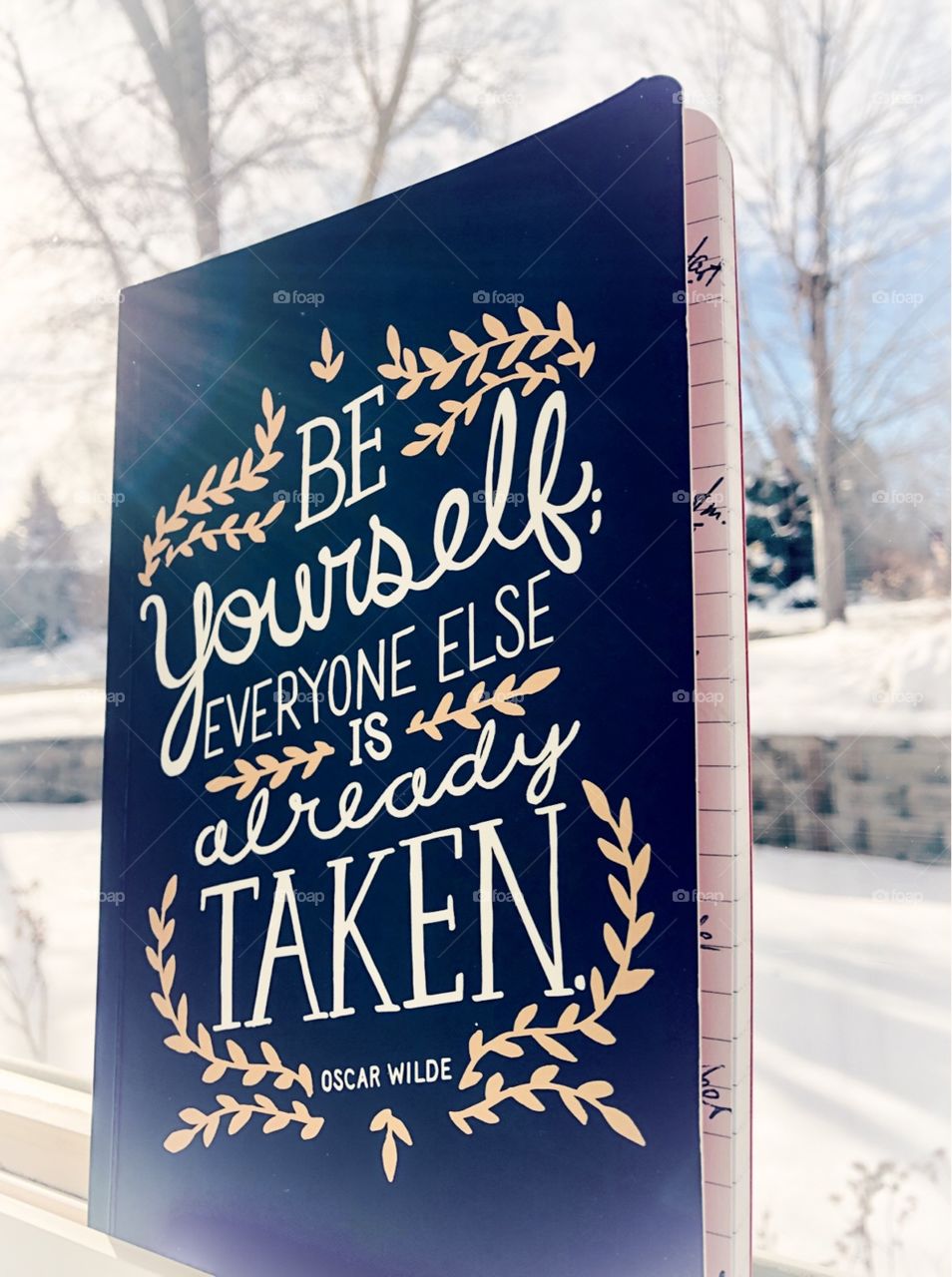 Be yourself. No matter what.