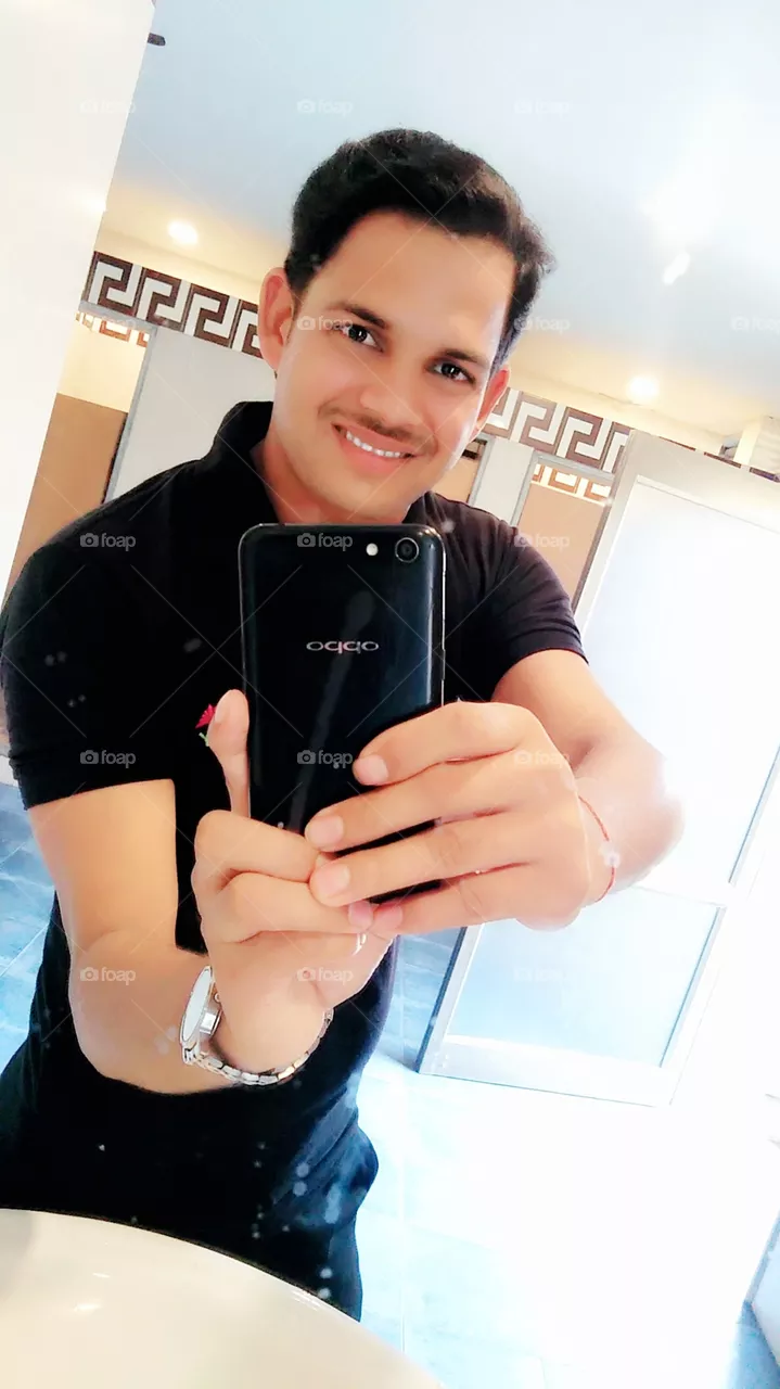 Handsome man