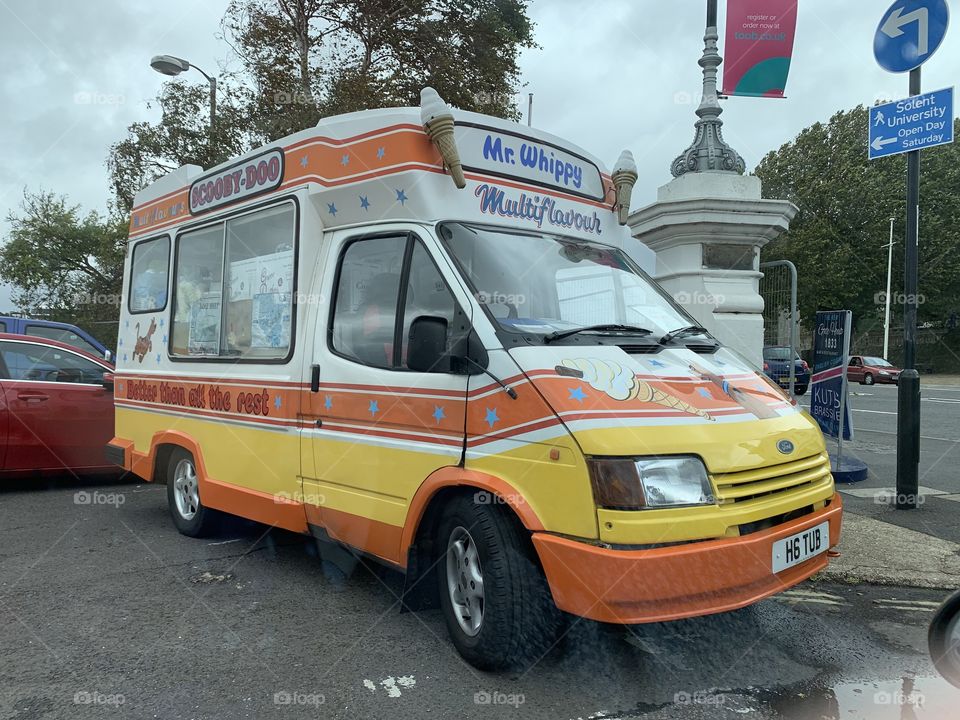 British ice cream van 