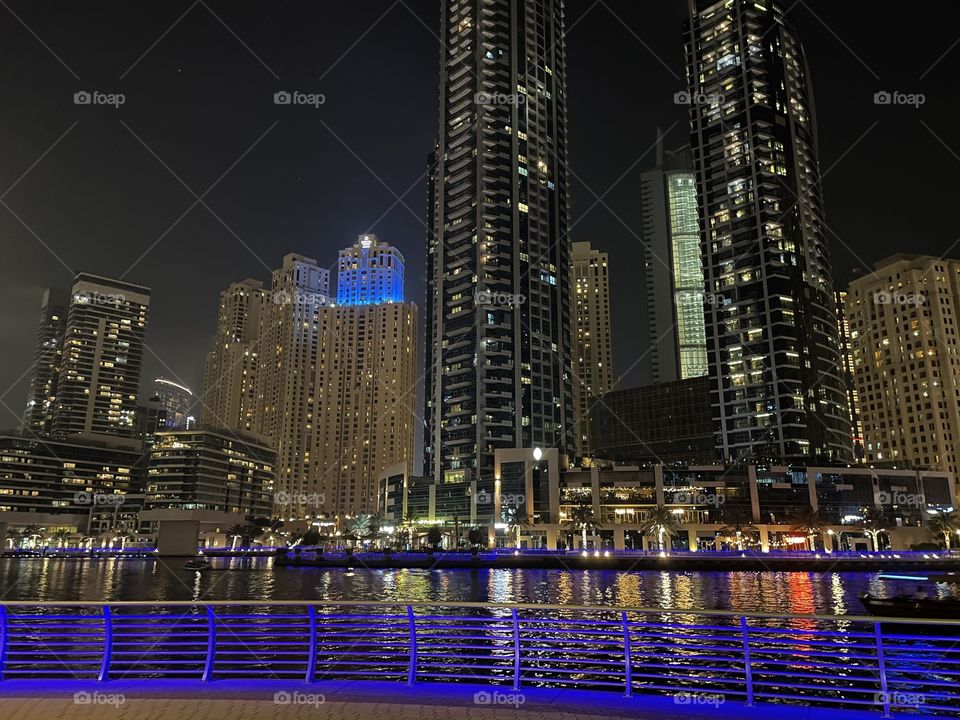 Dubai Marina Skyline 