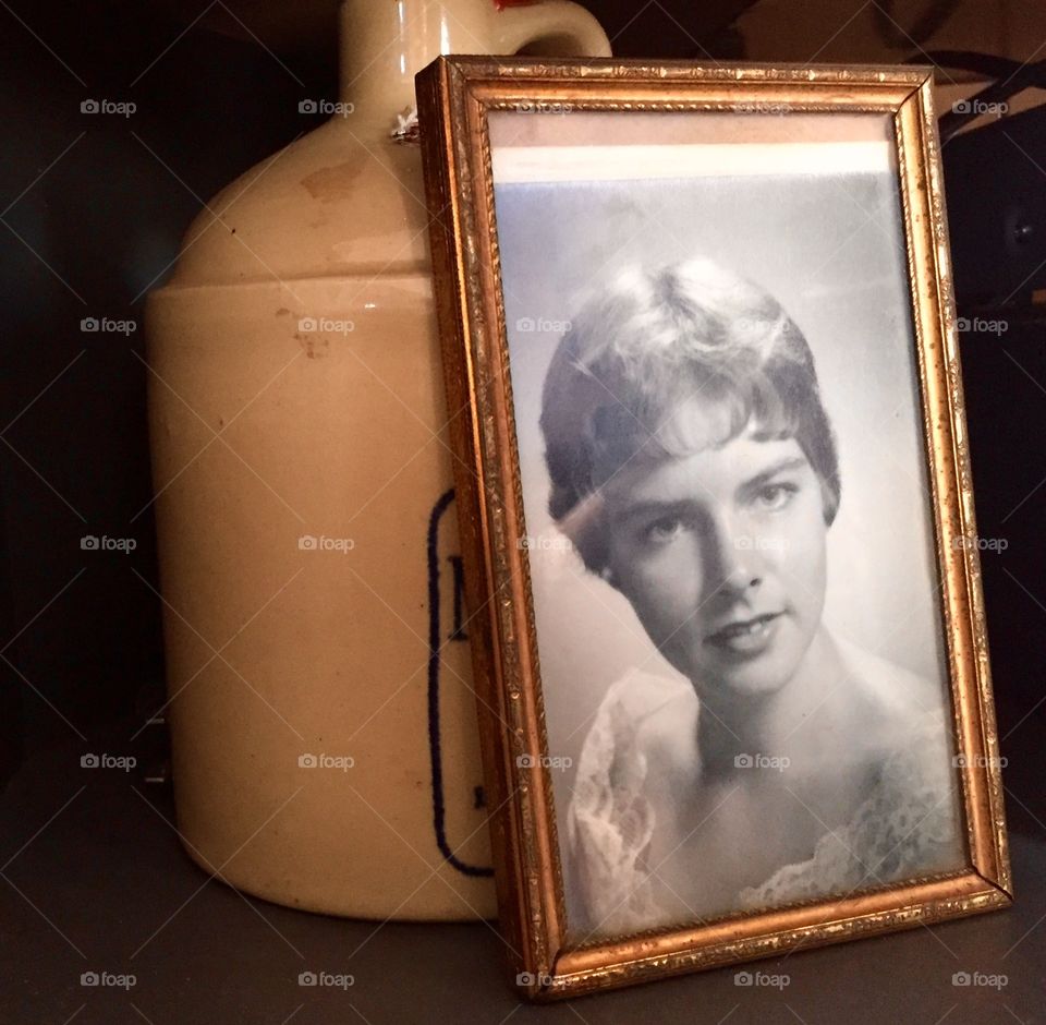 Close-up of picture frame