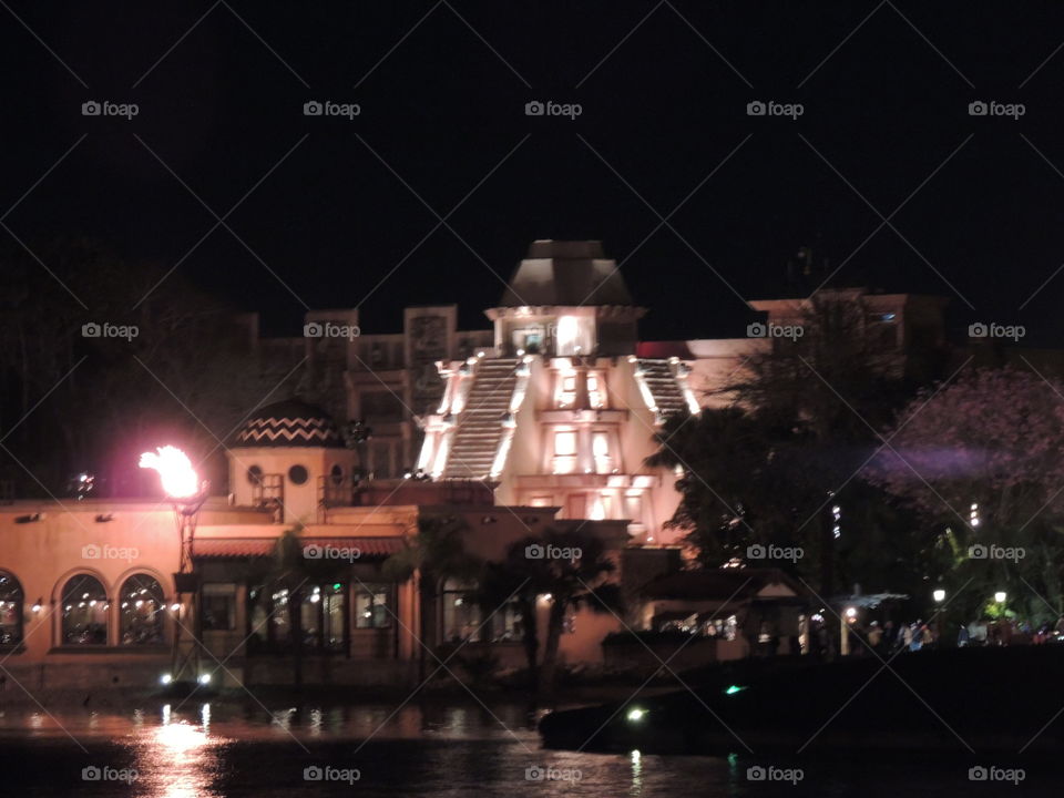 Mexico shines bright throughout the World Showcase at EPCOT at the Walt Disney World Resort in Orlando, Florida.