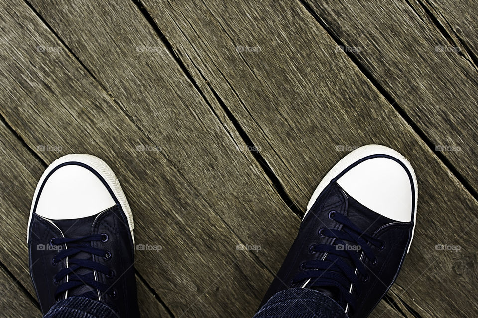 From where I stand ... wooden beams