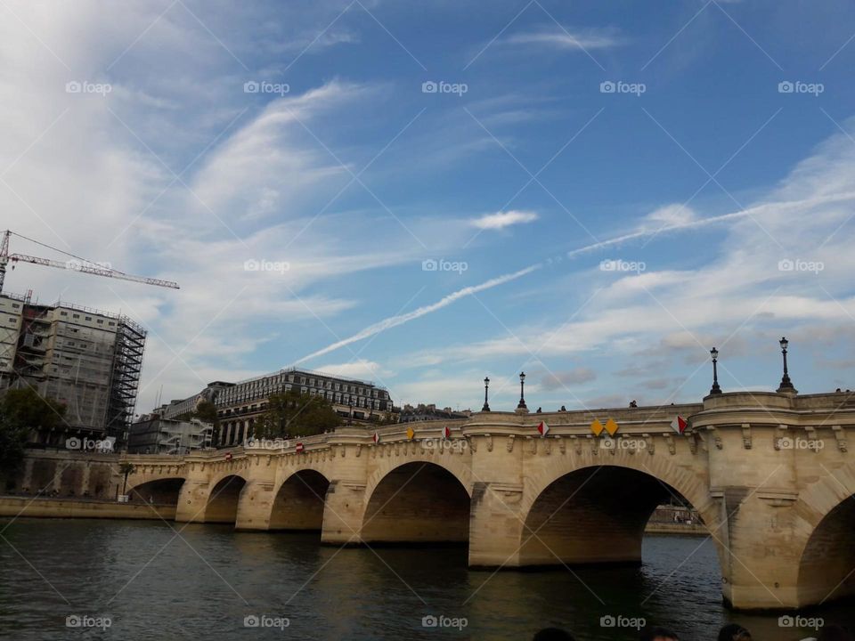 Bridge on Seine,Paris