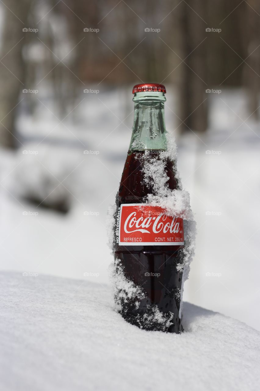 Snowy Days with Coca Cola