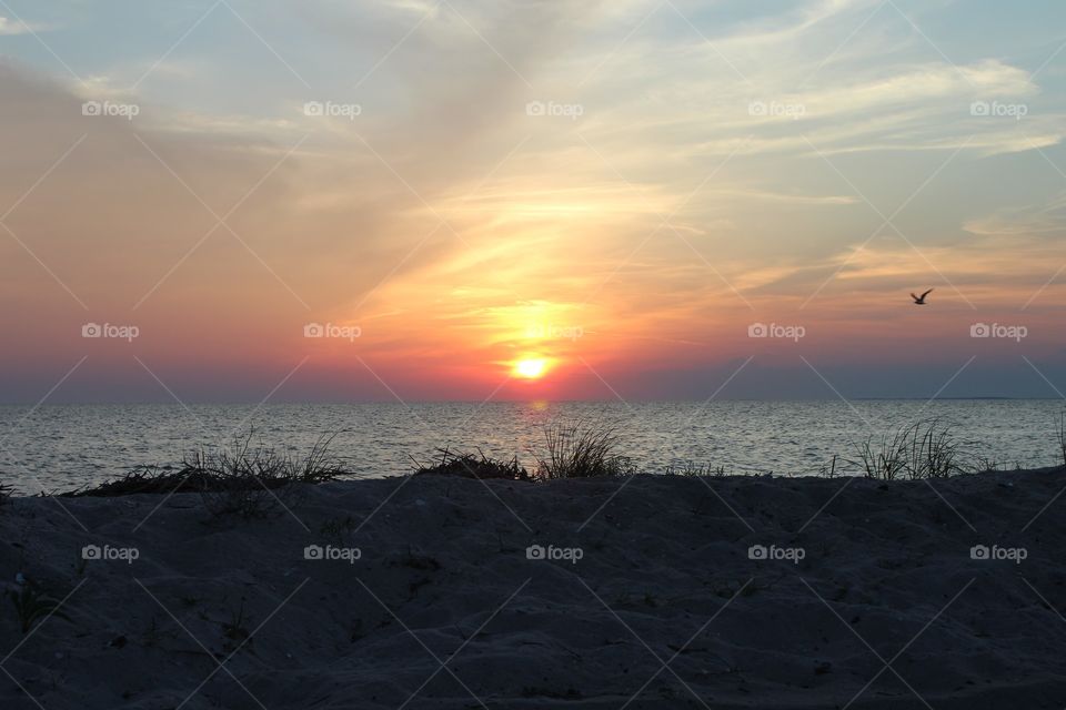 Sunset at Reeds Beach, NJ 3
