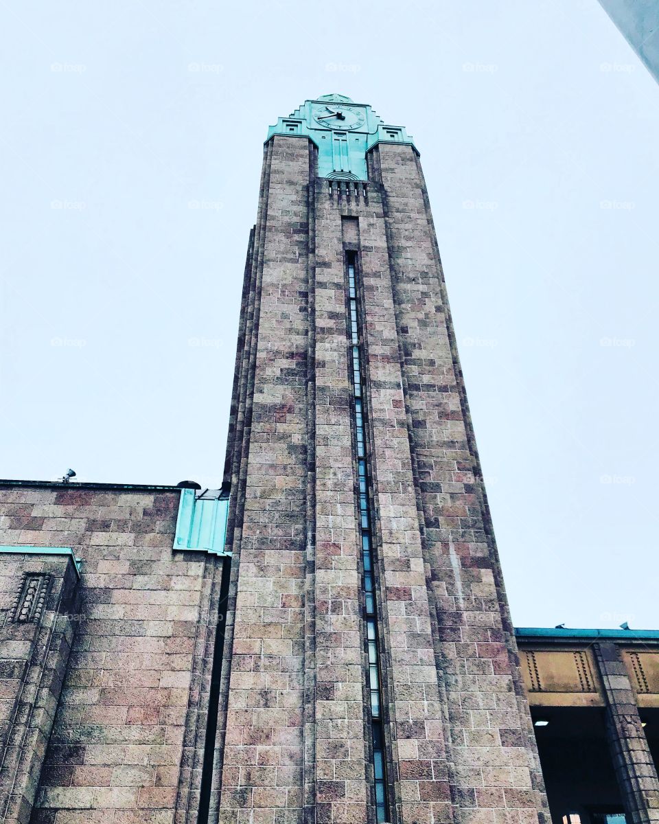     The building of the railway station in Helsinki is a memorial to the Finnish National Romanticism Central station ,Helsinki,Suomi, Finland 🇫🇮