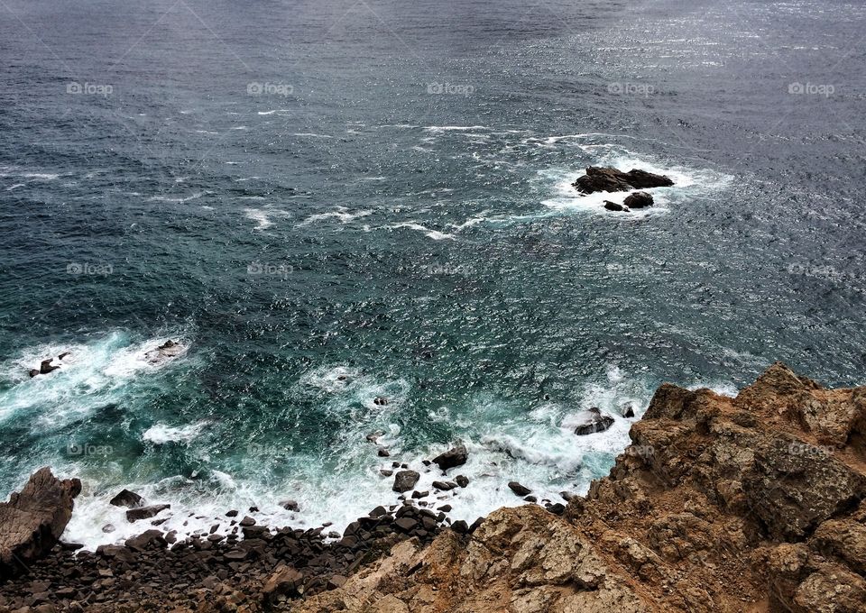 cliff over there. cabo da roca