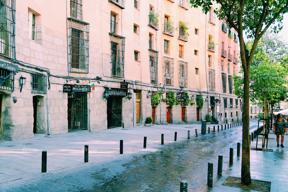 Streetview from Madrid 