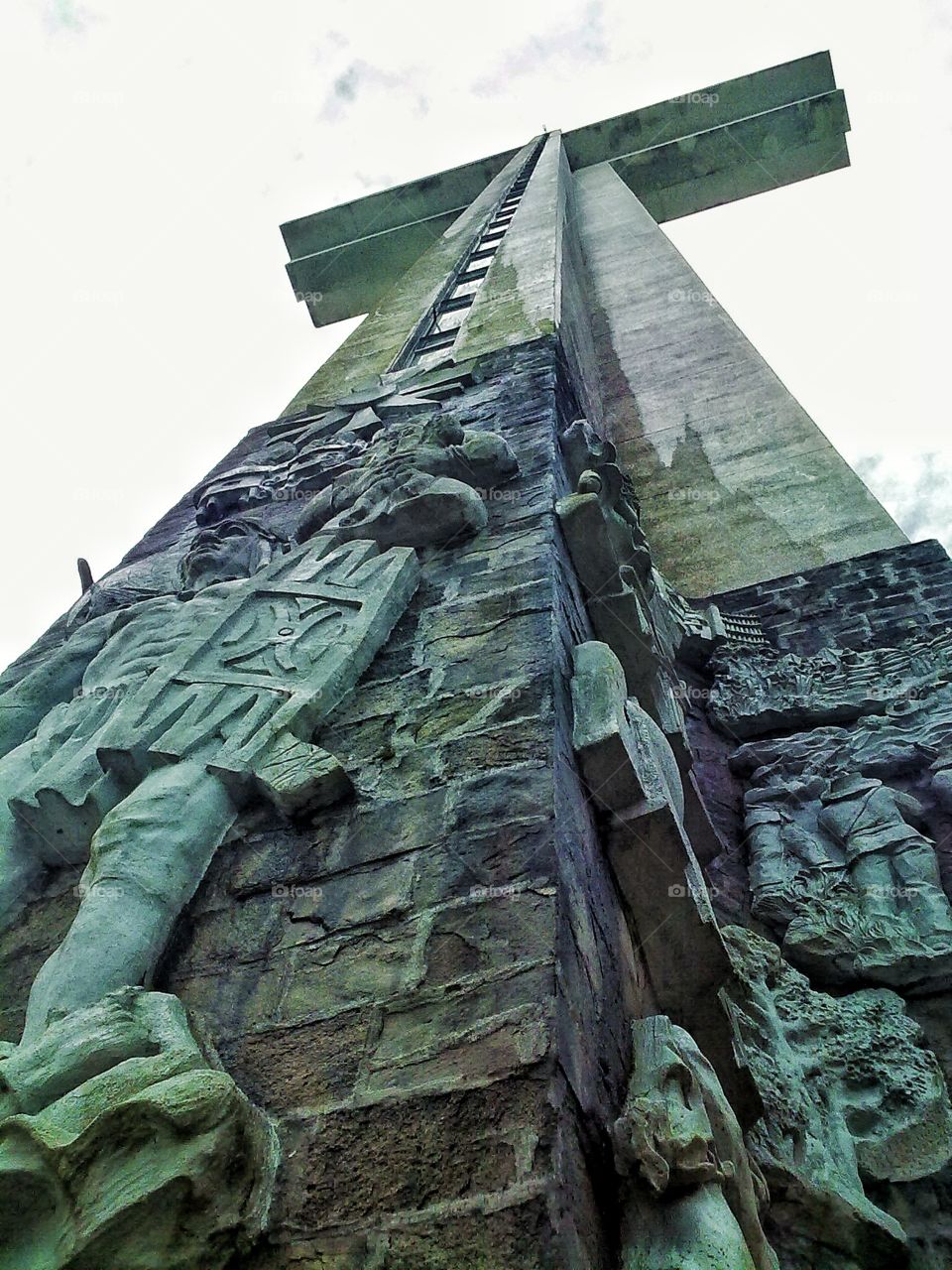 base of the Bataan cross