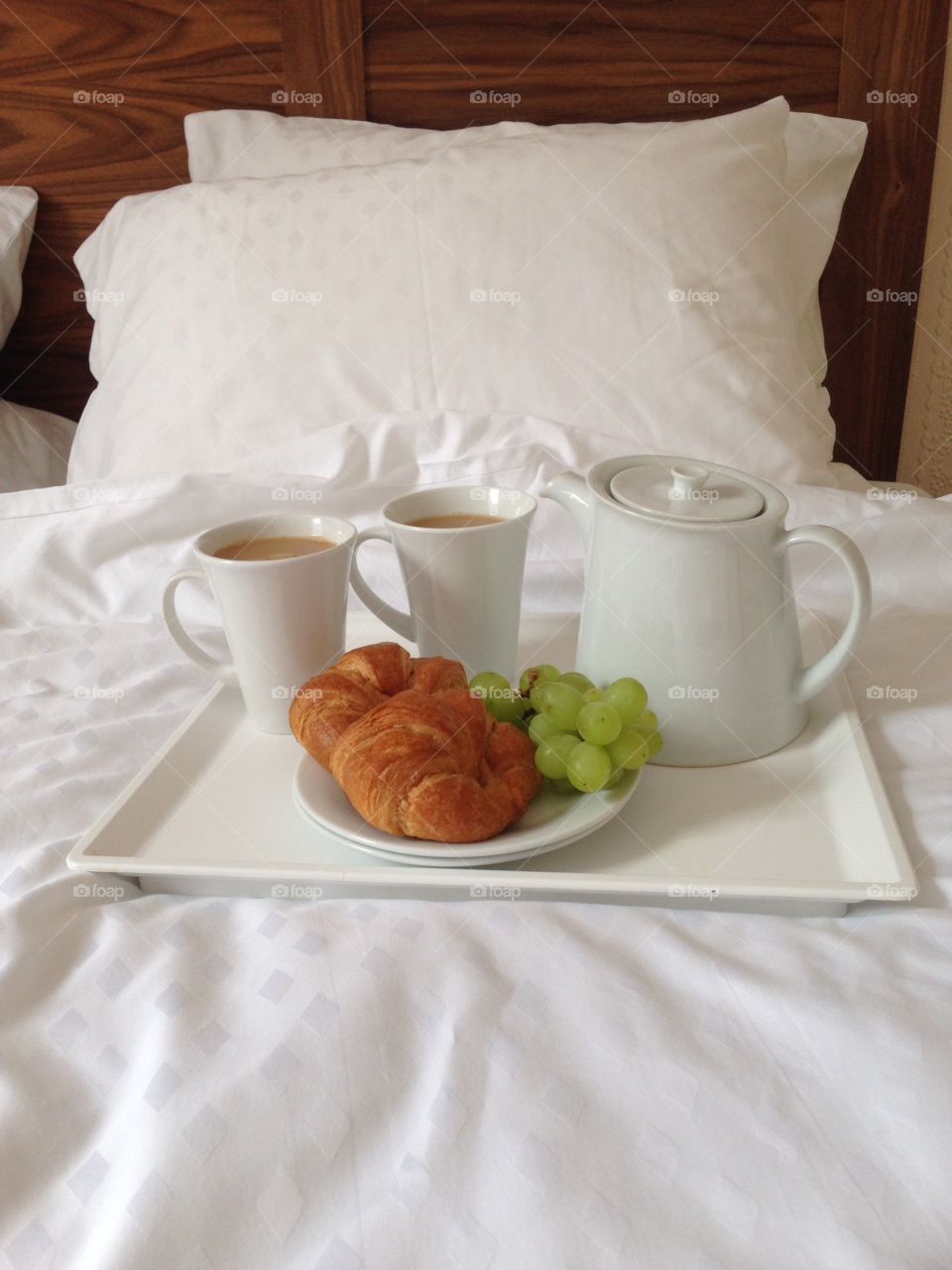 Lazy day's!  Breakfast in bed