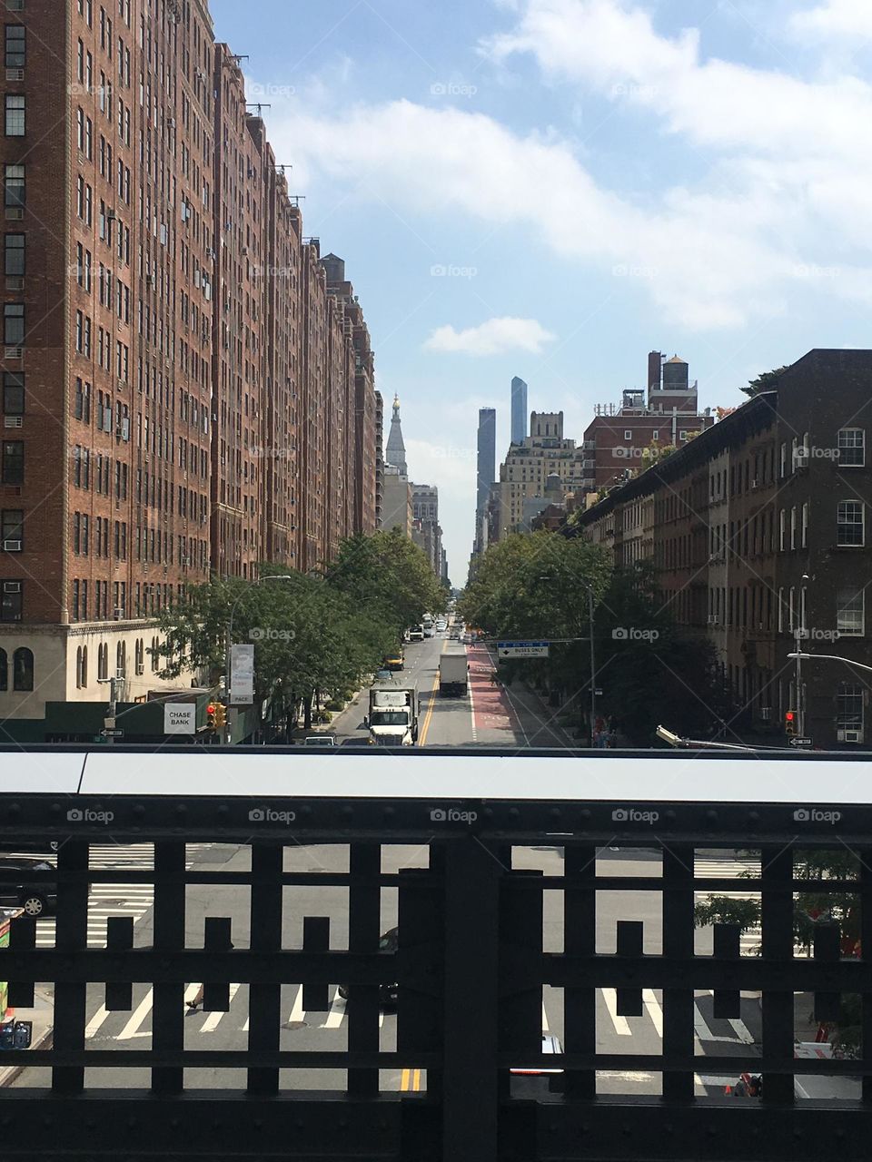 A paisagem da cidade New York