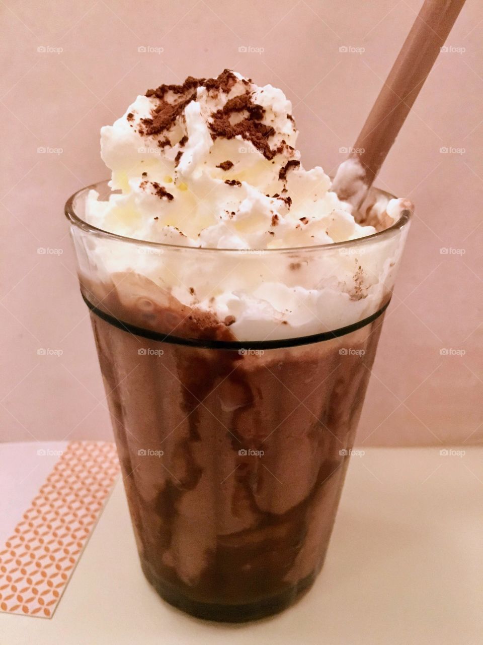 chocolate milk shake