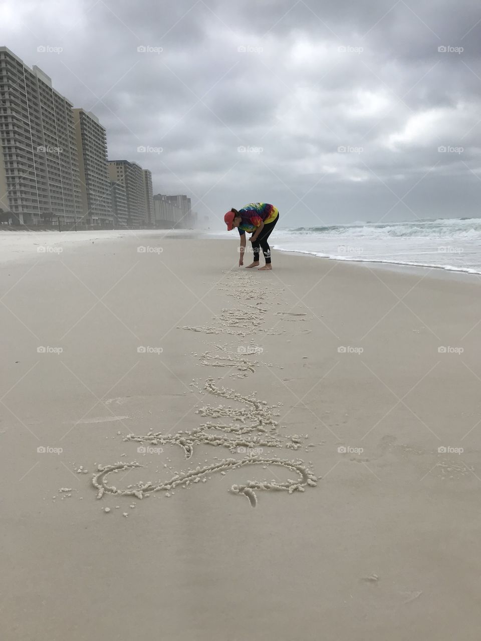 Sand art 