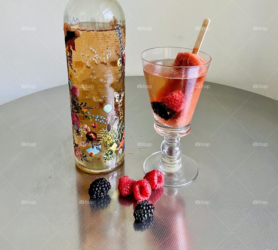 A cool delicious fruity refreshing cocktail to be enjoyed on a hot summer day. Sip away!