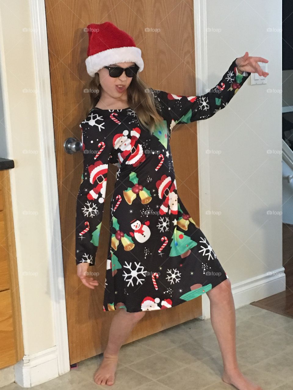 Crazy Christmas Girl