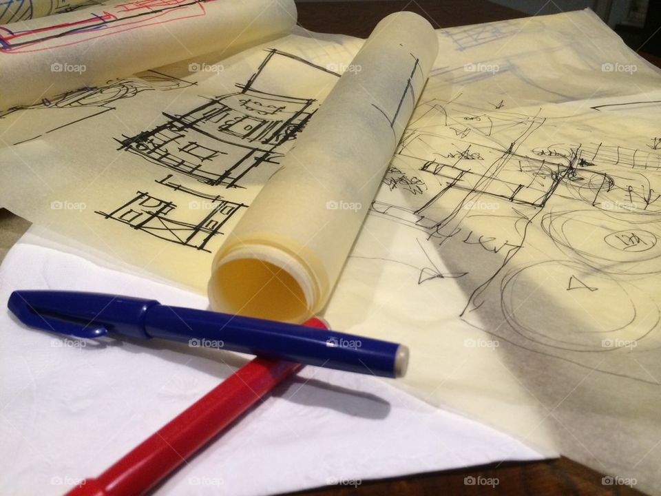 architectural sketching