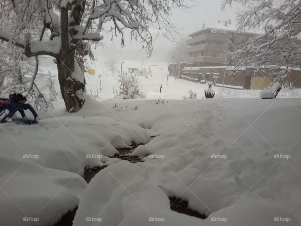 winter time mountain with snow. winter time mountain with snow