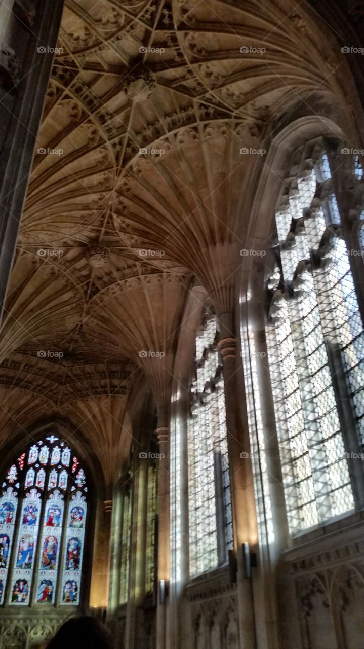 Peterborough Cathedral Ceiling