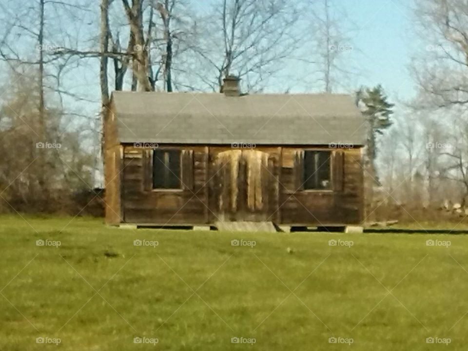 old rugged shed