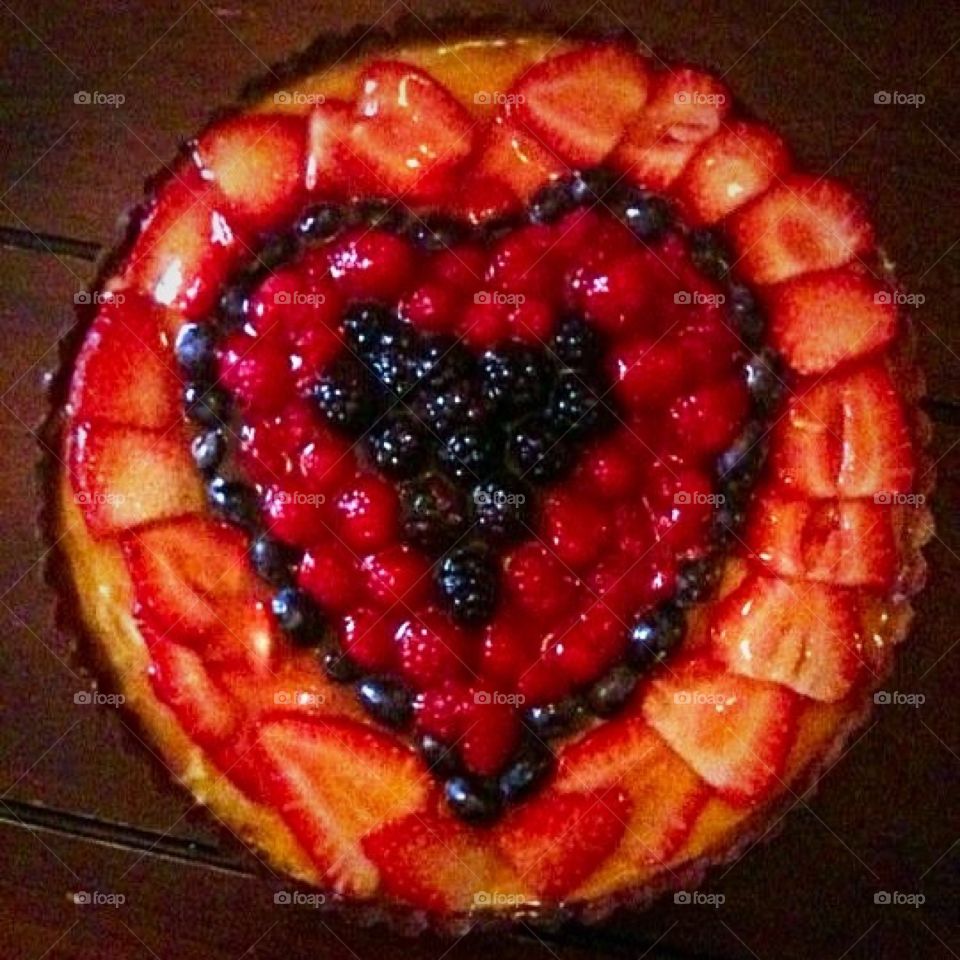 Fruit Tart. Berry fruit tart