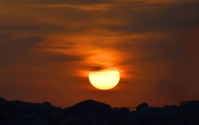 dawn sun