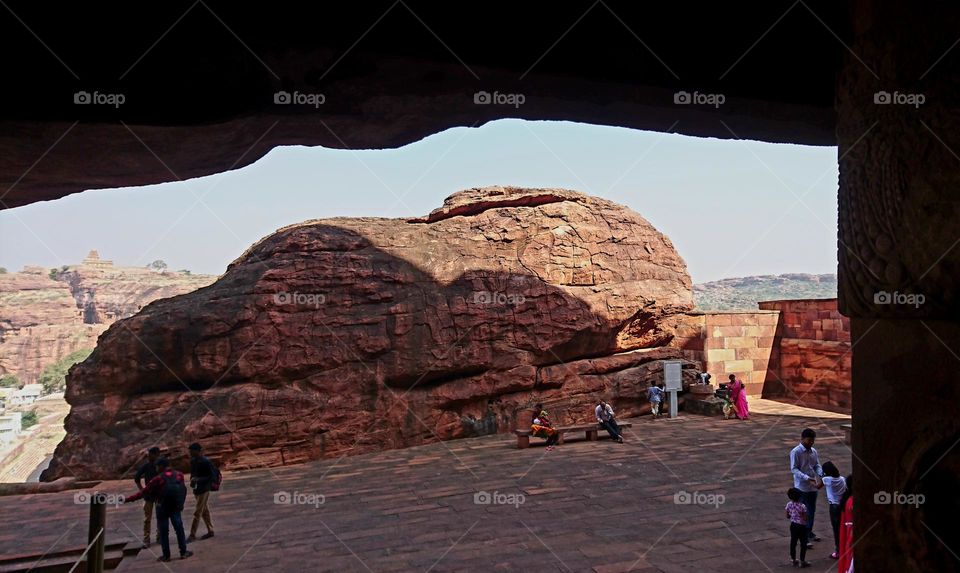 Badami cave complex