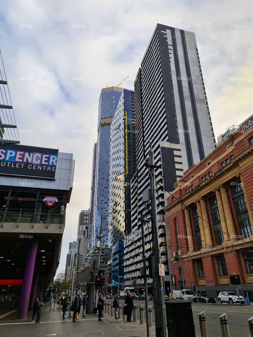big huge building in Melbourne CBD Australia