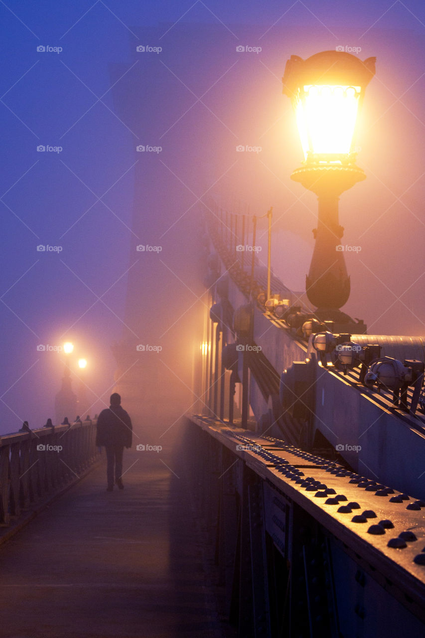 Fog in Budapest