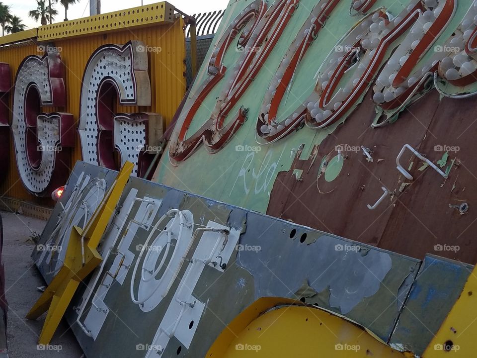 where old signs fall