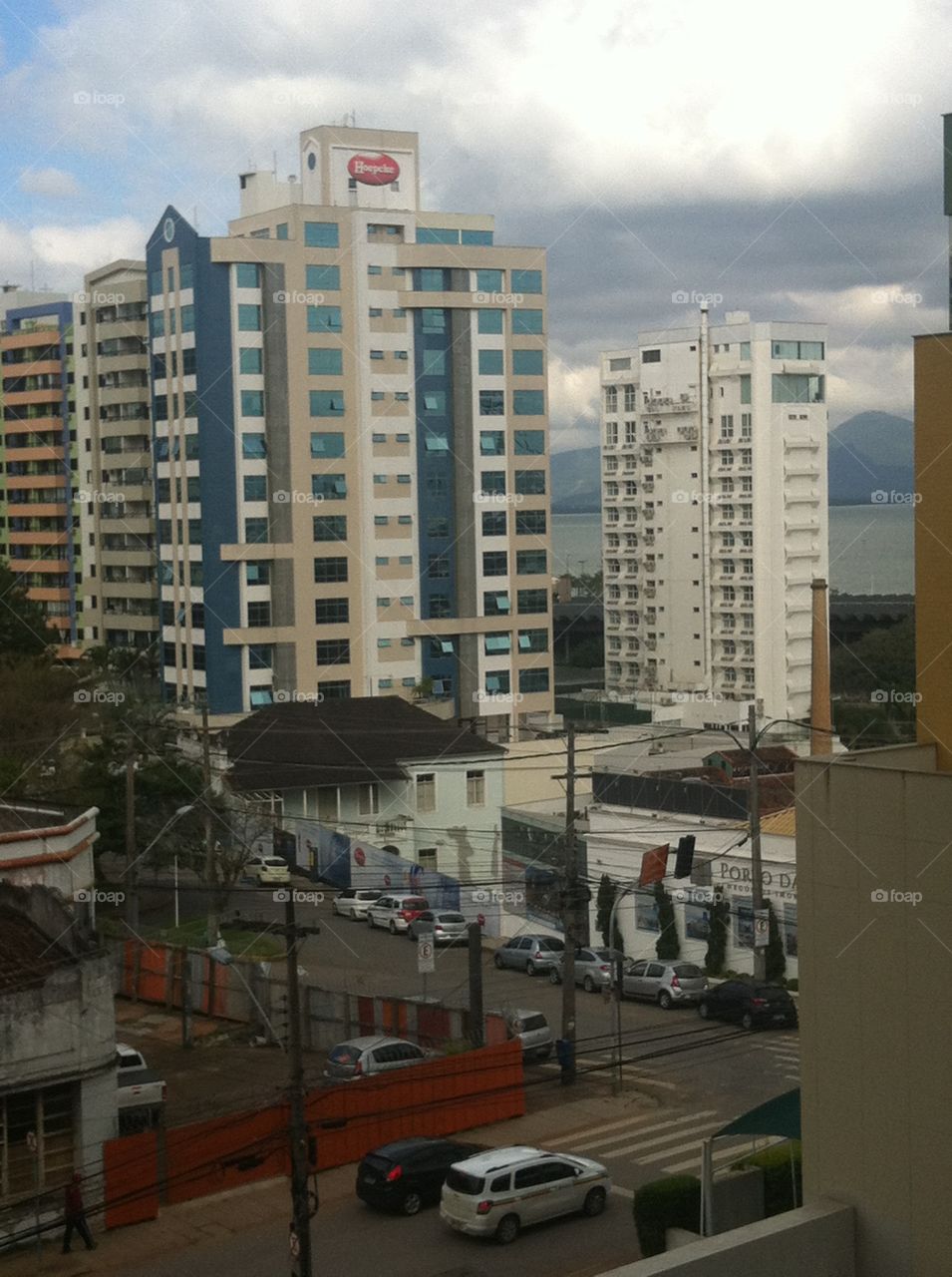 View from my Hotel. View from my hotel in Florianopolis, Brazil