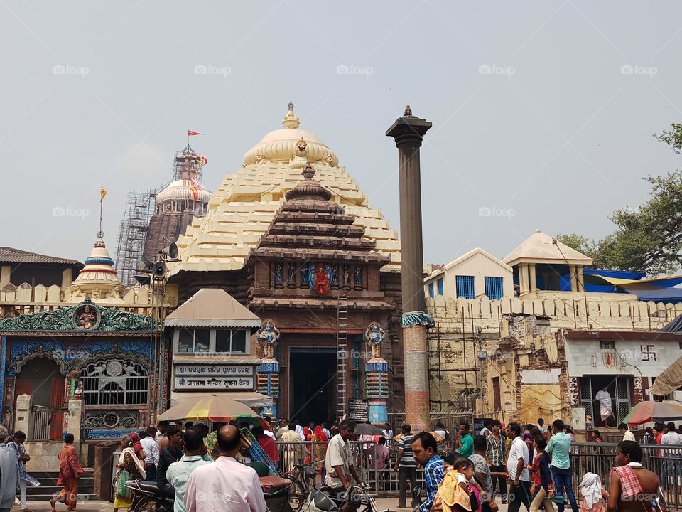 Temple of Puri called As Lord Jagannath Temple Of Puri Odisha