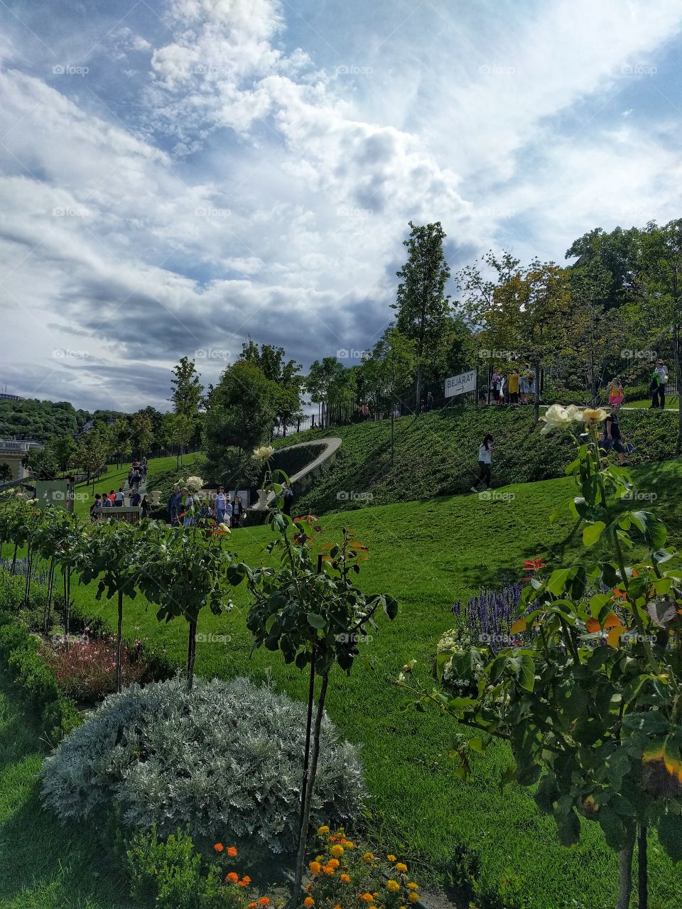 Public Garden, Budapest, Hungary