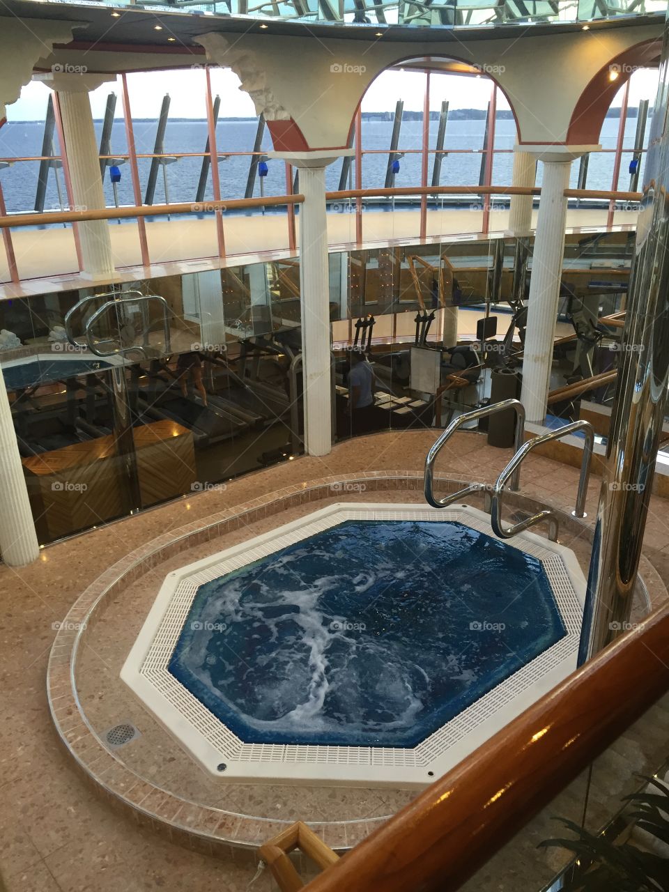 Cruise ship spa