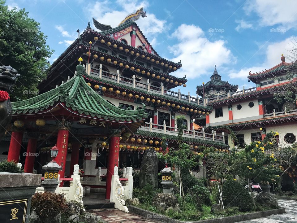 Temple in Hualien, Taiwan